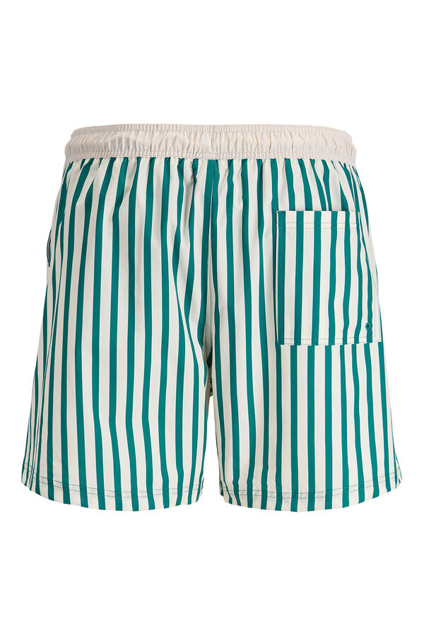 Jack & Jones Striped swimwear blue