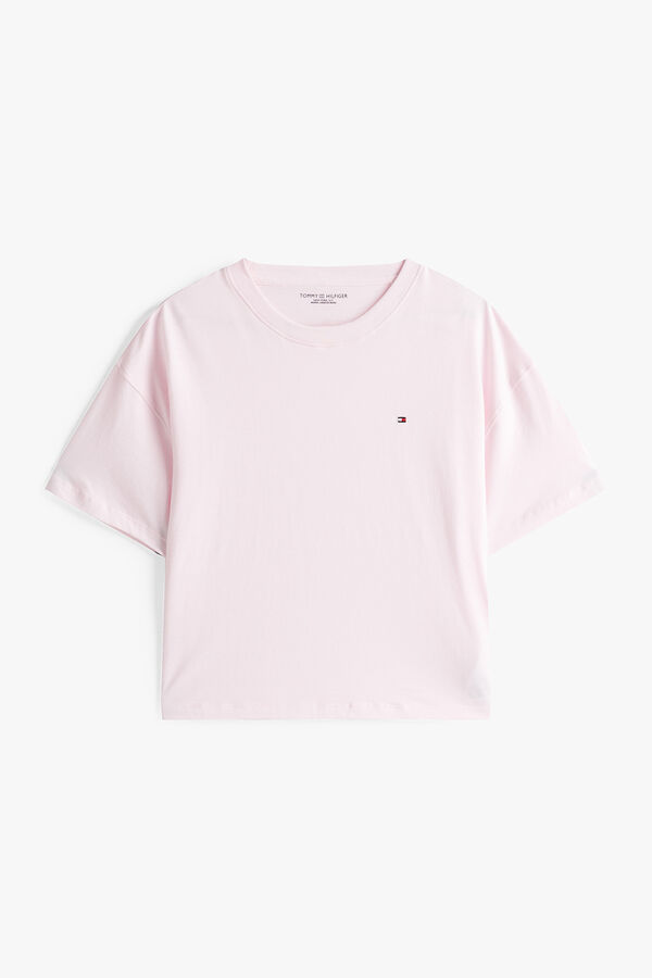 Tommy Jeans Conjunto de pijama corto rosa
