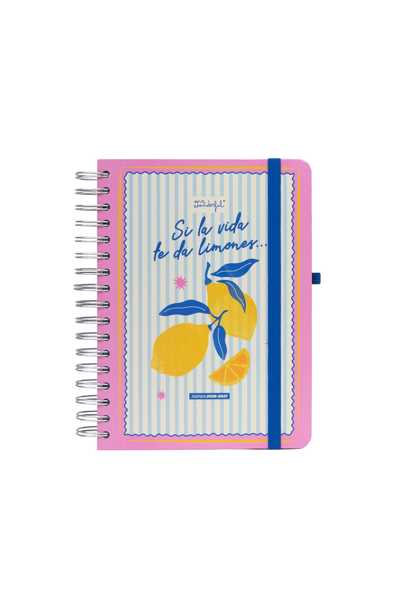 Mr. Wonderful Agenda Mr. Wonderful 226-27 Diaria - Si la vida te da limones&hellip;