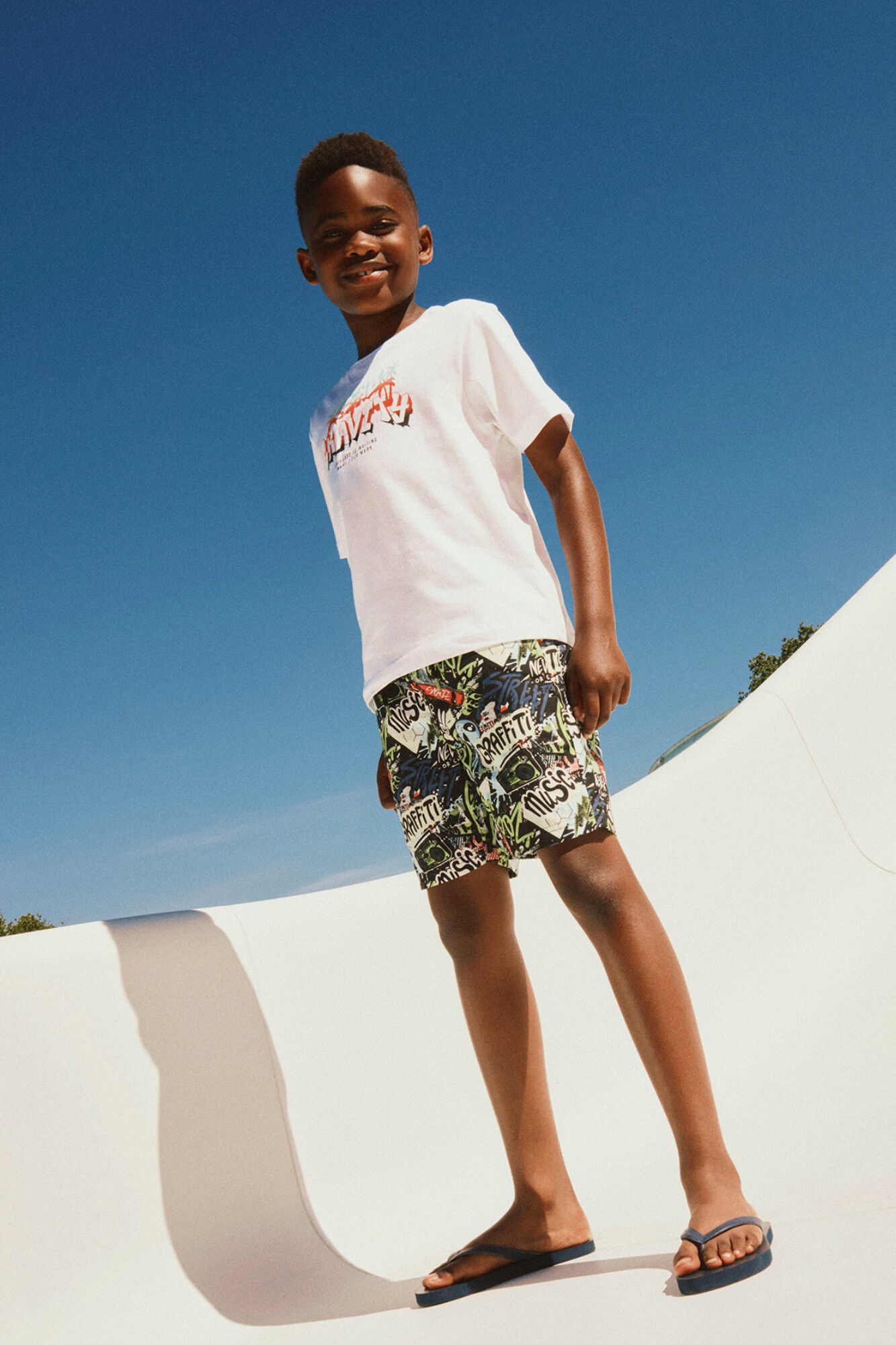 Name it Bedruckte Badehose