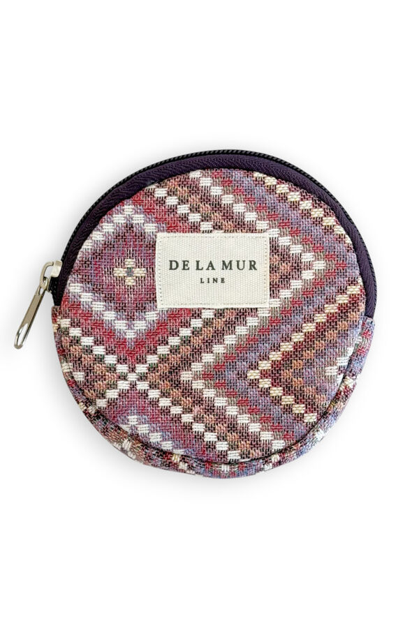 De La Mur Monedero Redondo Nana morado/lila