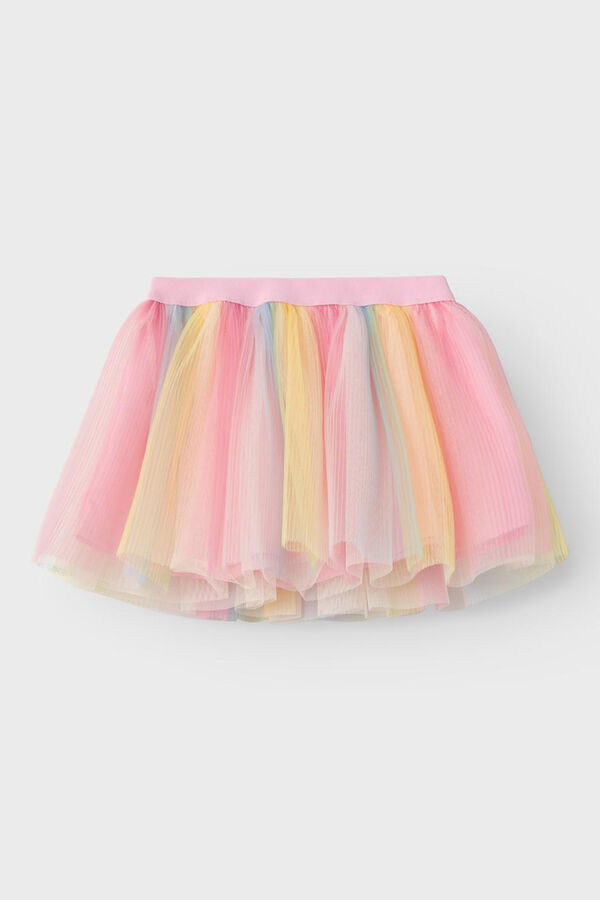 Womensecret Multicoloured tulle skirt Ružičasta