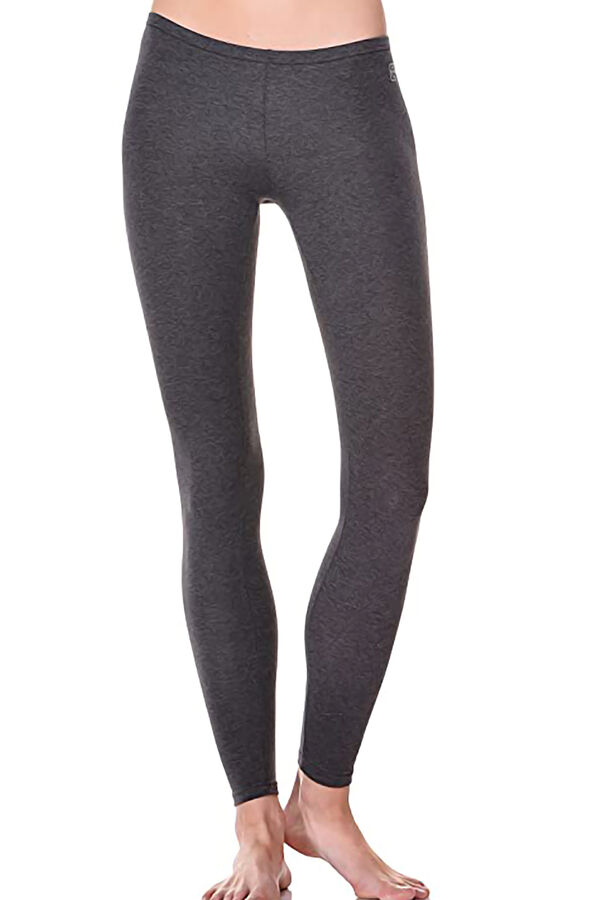 Womensecret Women's thermal ankle length leggings gris