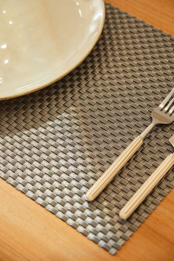 Calma House Braided placemat 30x45 black