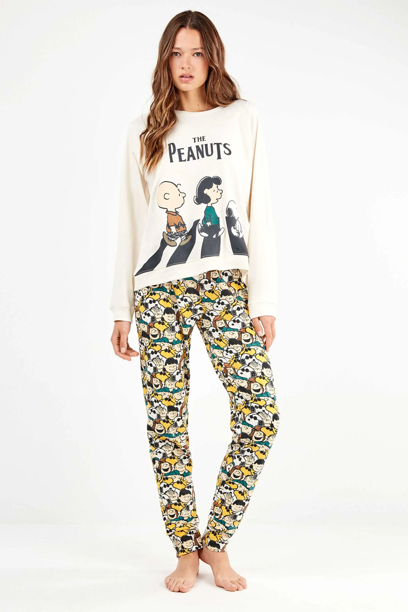 Gisela Peanuts interlock k&ouml;t&ouml;tt pizsama szett