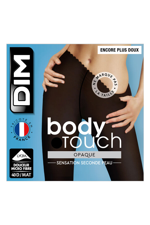 DIM Panty opaco termosellado efecto segunda piel 40 Deniers negro