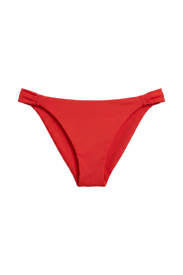 Women'secret Crvene brazilske gaćice za bikini visokog struka Crvena