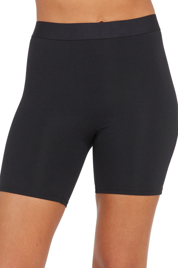 Womensecret Cotton shapewear shorts noir