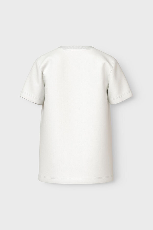 Womensecret T-Shirt Jungen mit Print LA Weiß