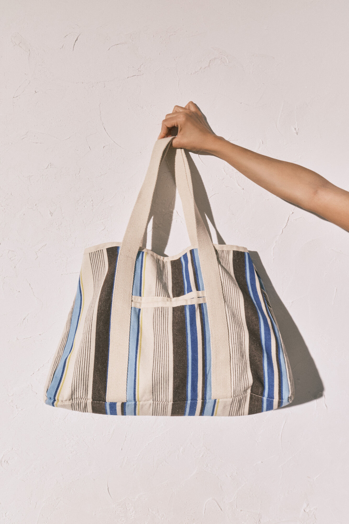 Women'secret Mala tote bag de praia estampada &agrave;s riscas