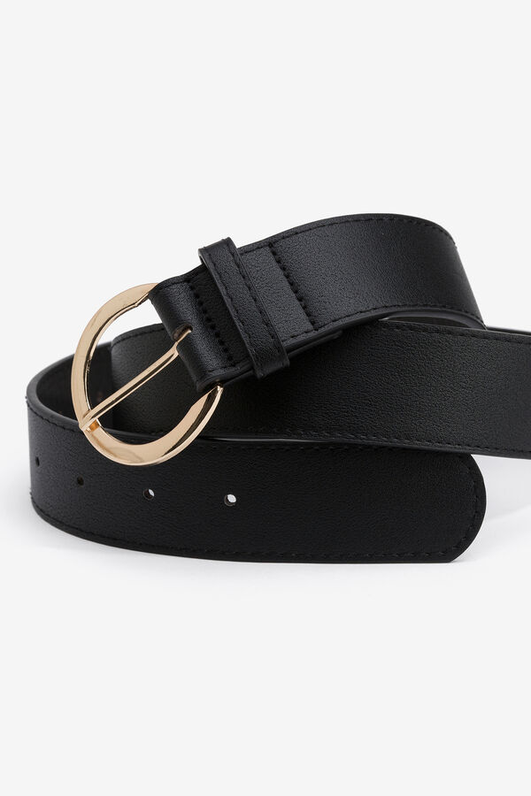 Vilanova Kunstlederg&uuml;rtel Schwarz