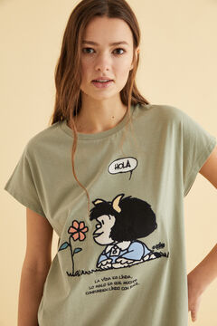 Womensecret Midi khaki Mafalda nightgown beige