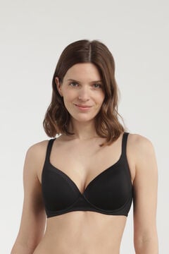 Womensecret Generous Invisible non-wired bra noir