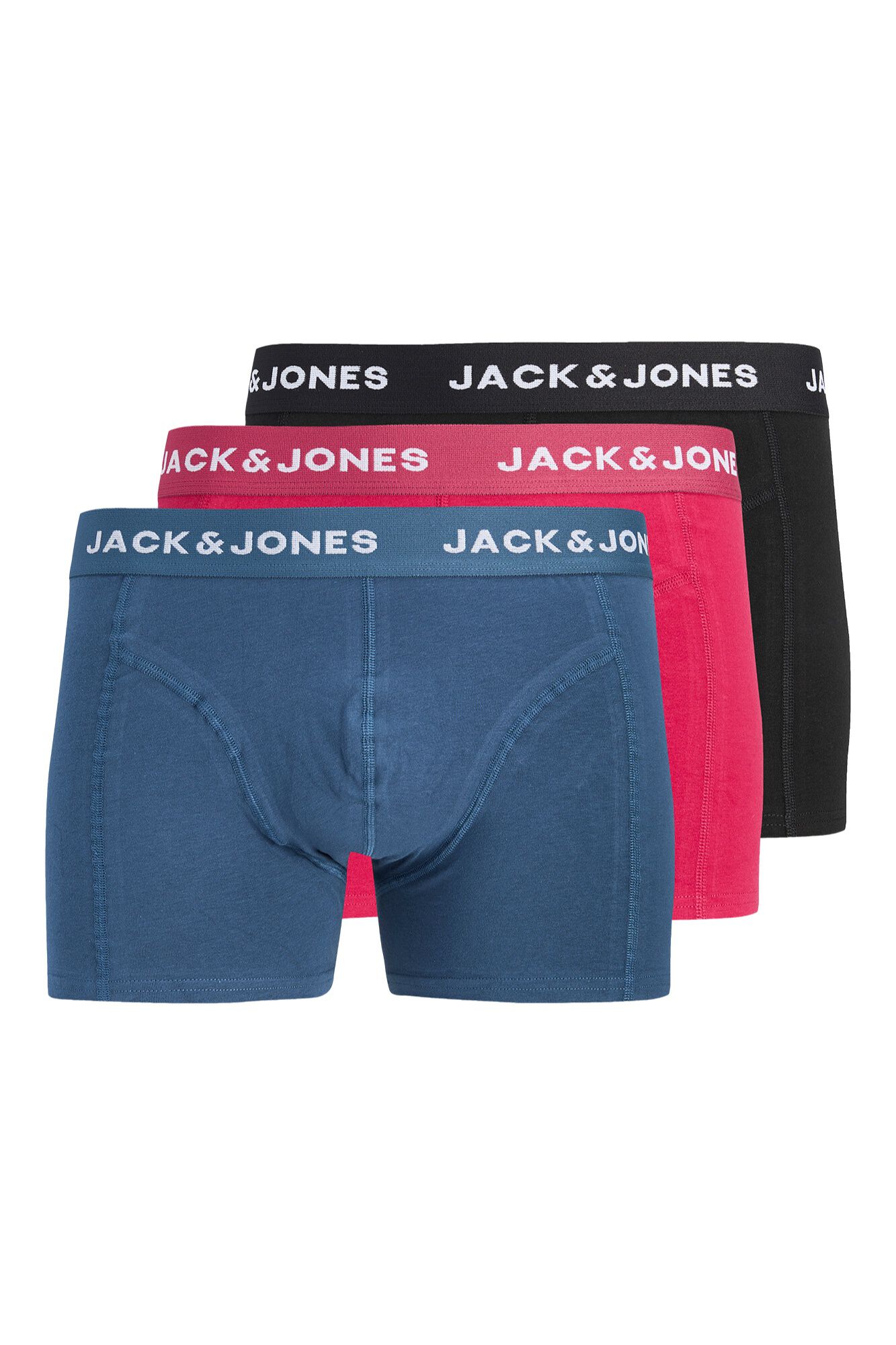 Jack & Jones Pack of 3 cotton boxers