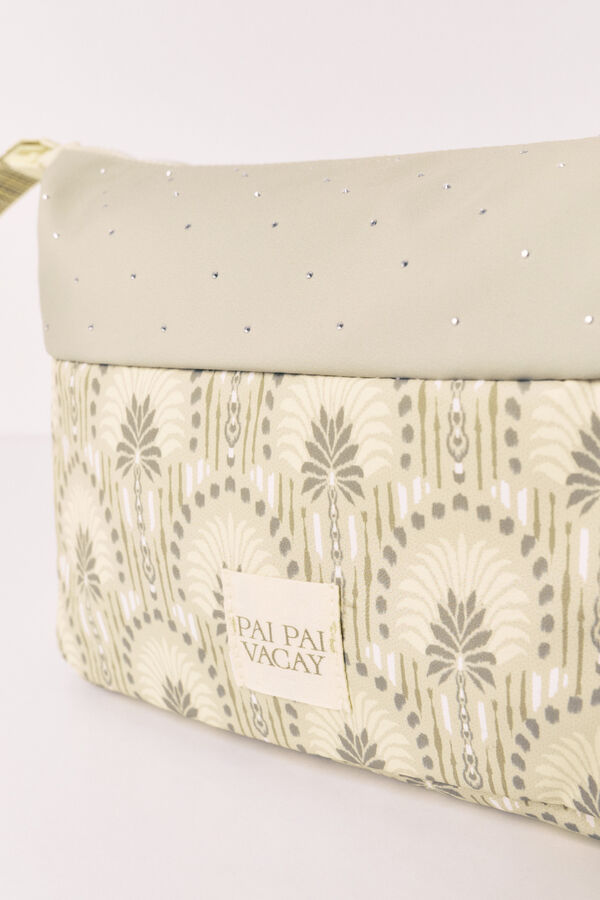 Women'secret Necessaire m&eacute;dia estampada bege