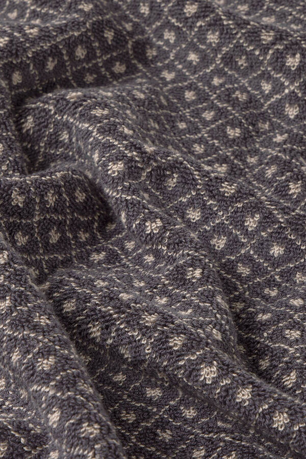 Textura Jacquard - Handtuch Grau