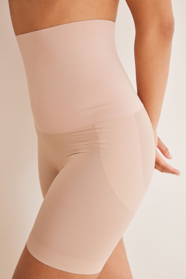 Womensecret Pantalone visokog struka za oblikovanje sa push up efektom Boja Kože