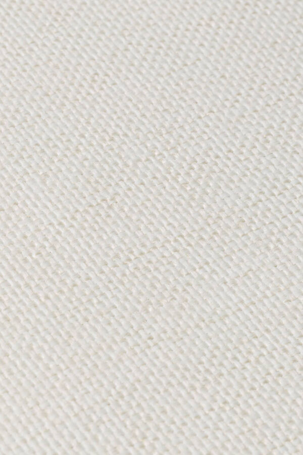 Womensecret Kissenbezug Baumwolle Struktur 45 x 45 cm. Naturweiß