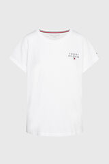 Womensecret Camiseta marga corta logo white