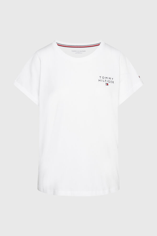 Womensecret Short sleeve logo T-shirt Weiß