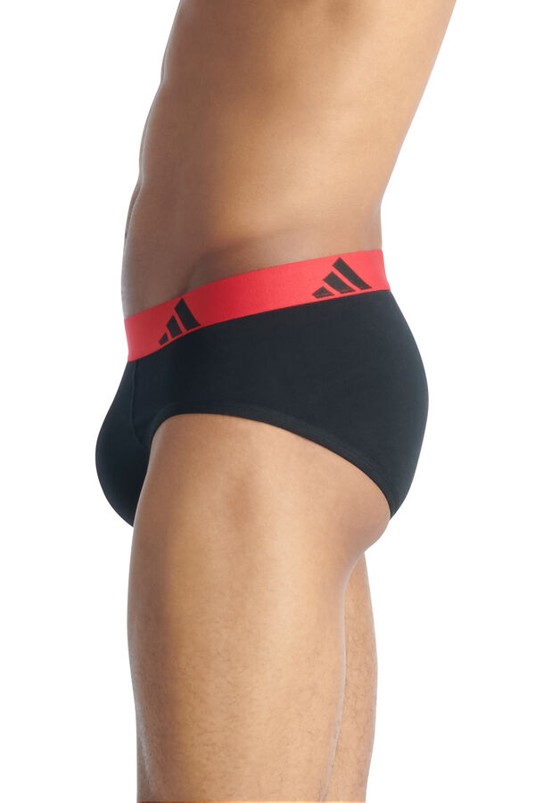 Adidas Pack 3 calzoncillos algod&oacute;n Active Flex azul