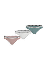 Calvin Klein Pack de 3 bragas logo CK estampado