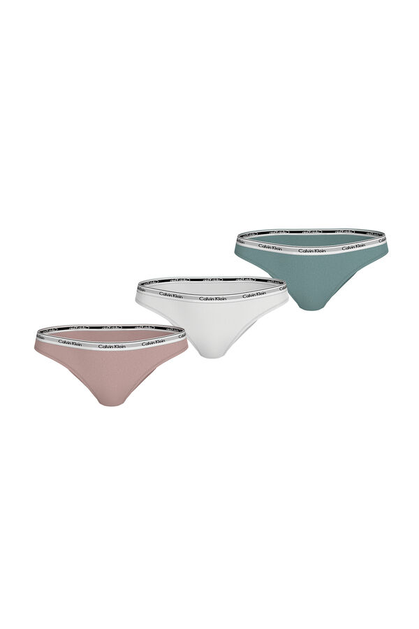 Calvin Klein Pack de 3 bragas logo CK estampado