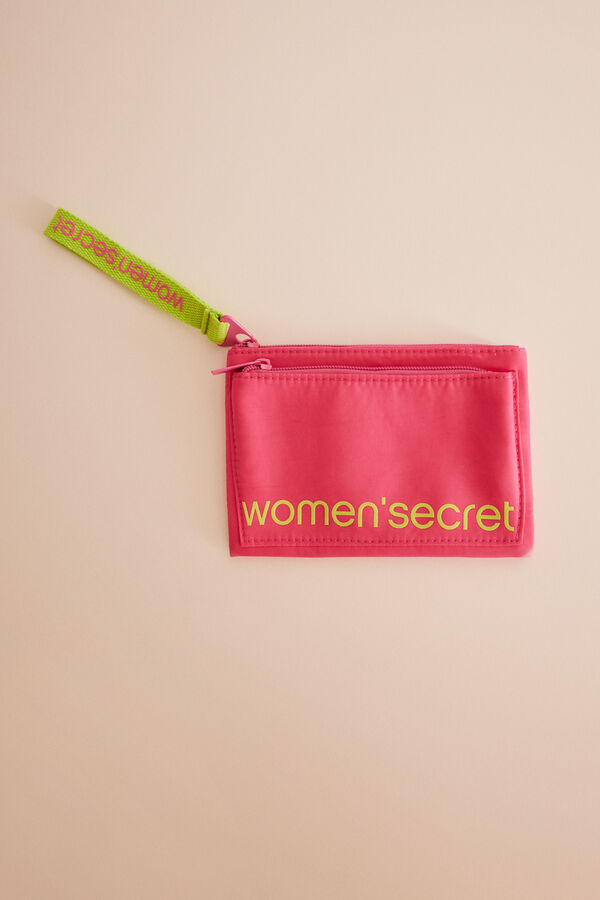 Womensecret Small pink double purse pink