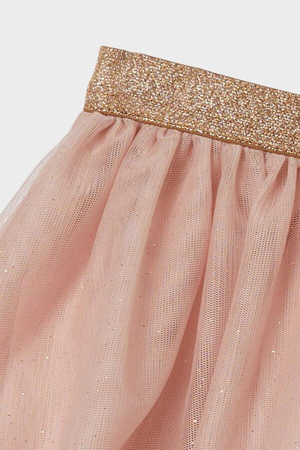 Womensecret Short tulle skirt rózsaszín
