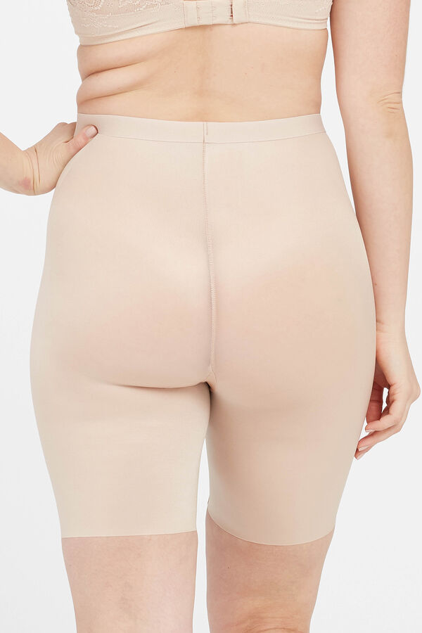 Womensecret Unsichtbare Shaping-Shorts Beige Spanx Nude