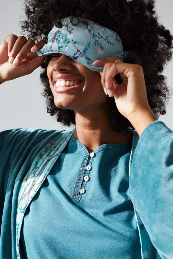 Womensecret Antifaz estampado Coordonné azul