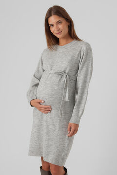 Womensecret Vestido punto maternity gris