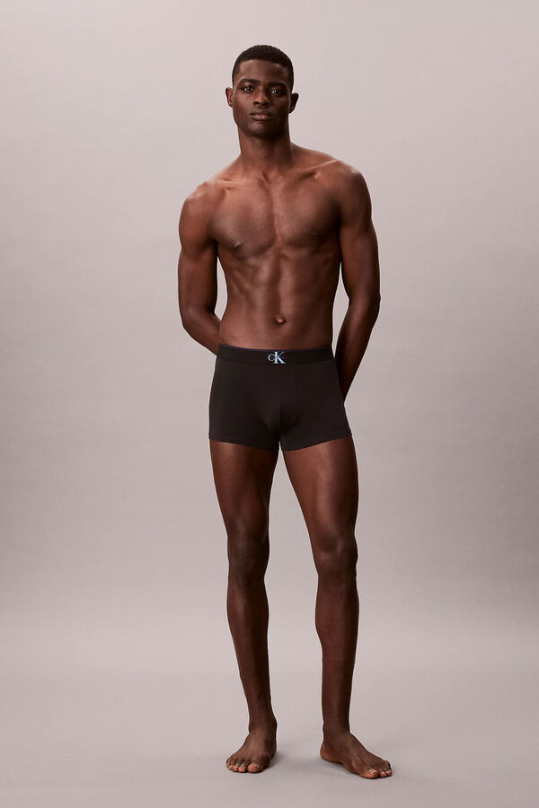 Calvin Klein 3-pack short logo boxers brown