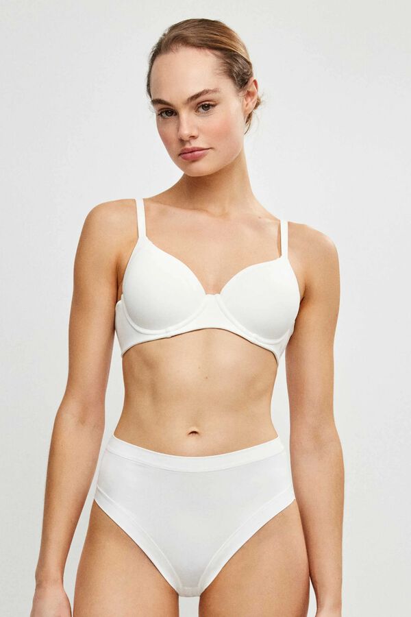 Gisela High-waisted panty blanc