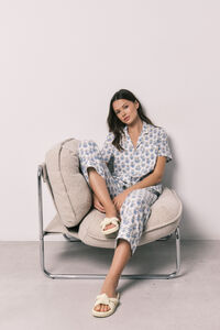 Women'secret Printed cotton capri pyjamas