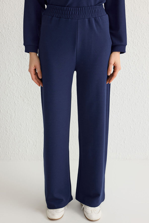 Trendyol Conjunto top y pantal&oacute;n con cuello polo Azul&nbsp;&nbsp; azul