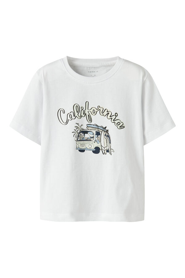 Name it Boy's short sleeve T-shirt MAGICAL white