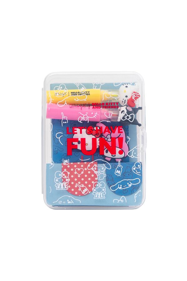 Mr. Wonderful Kit para decorar tu agenda Hello Kitty & Friends - Let's have fun! estampado