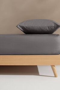 Textura Spannbetttuch Bio-Baumwolle. Bett 150-160 cm.