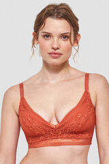 Womensecret Non-wired C and D cup bra piros