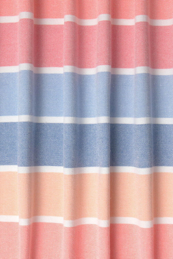 Textura Toalla de playa rayas algod&oacute;n estampado