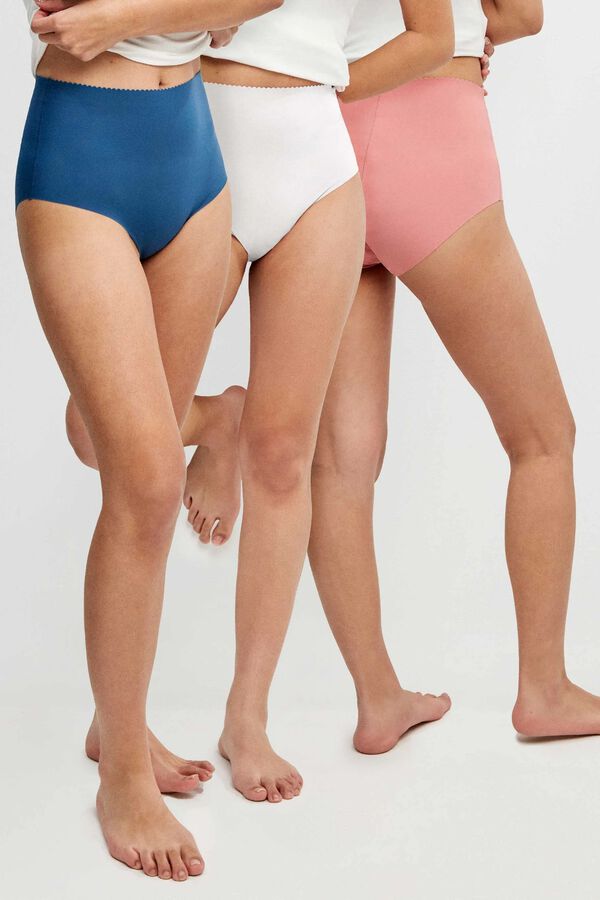Gisela Pack of 3 high-waisted panties printed