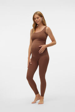 Womensecret Leggings deportivo Maternity marrón