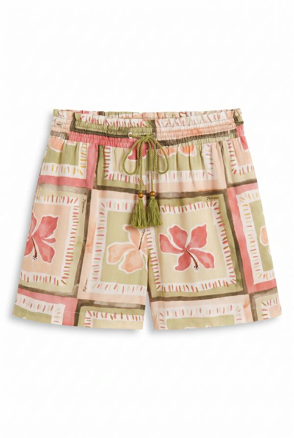 Women'secret Pantal&oacute;n corto flores estampado