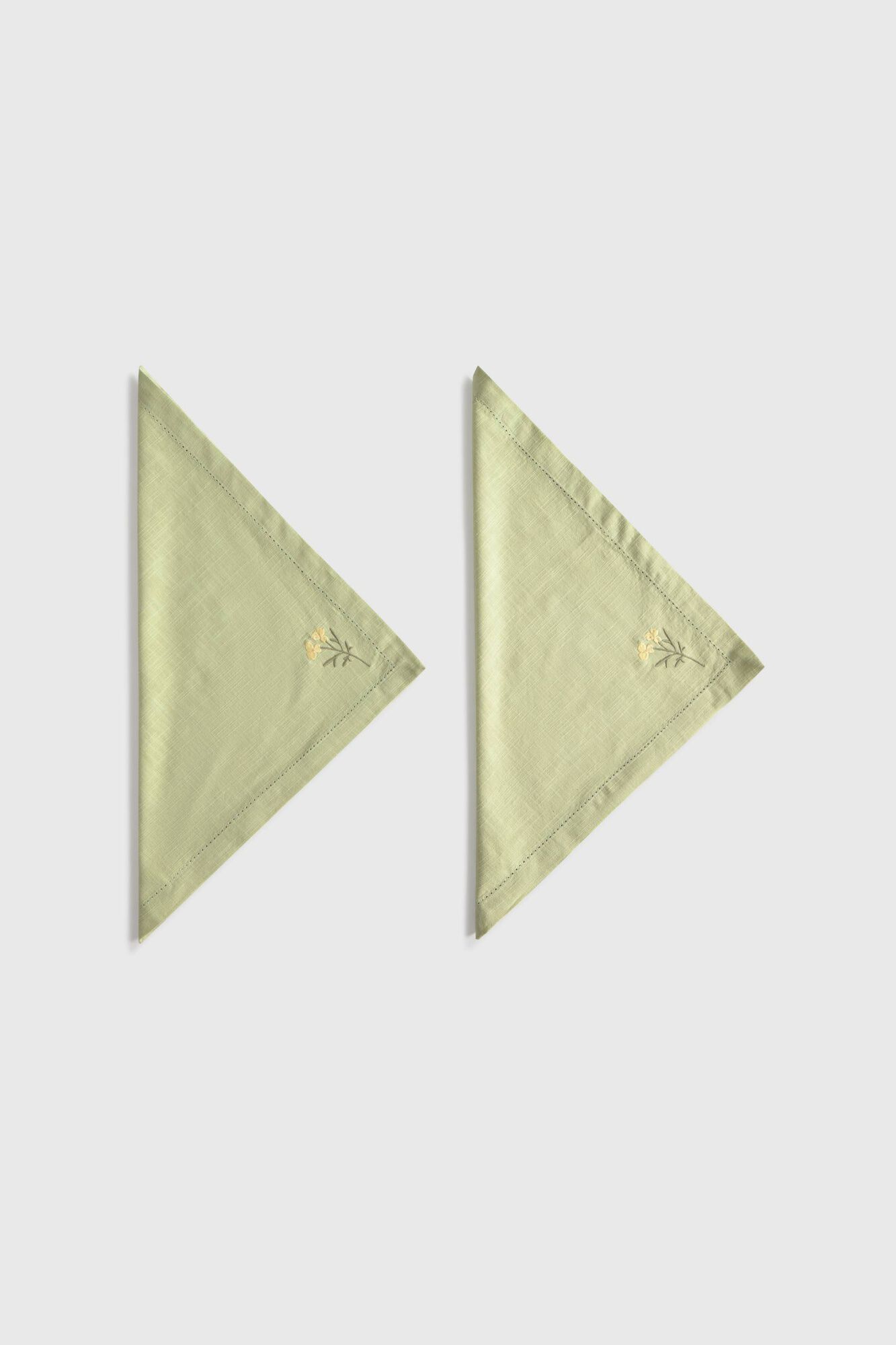 Textura Set de dos servilletas alogd&oacute;n-bamb&uacute;