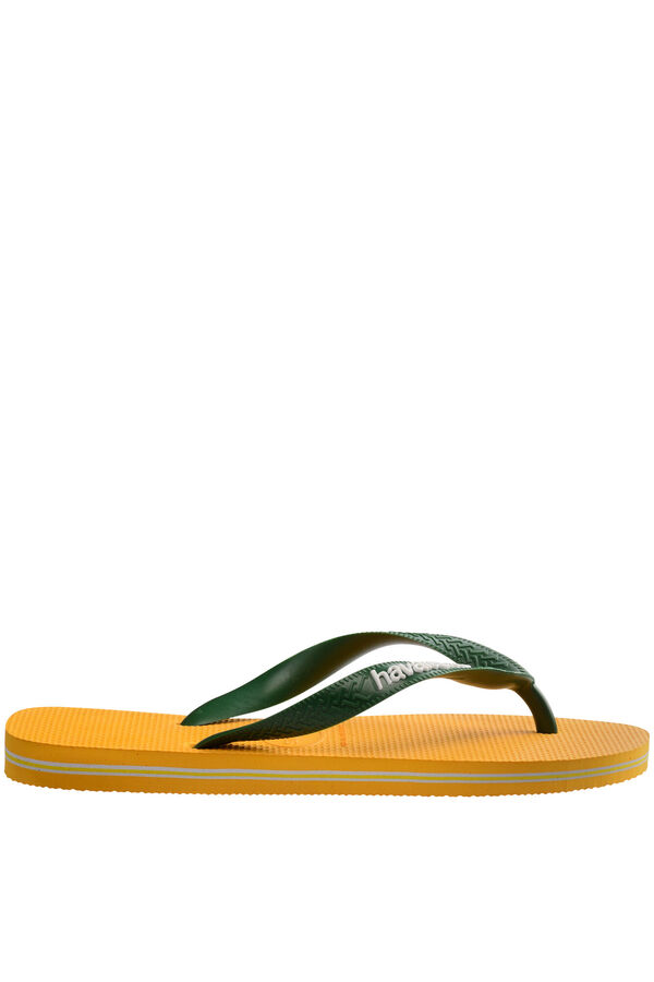 Womensecret Hav. sandals Brasil Logo Žuta