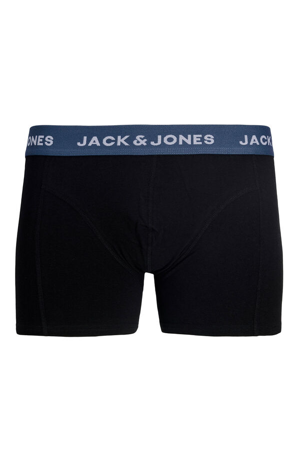 Jack & Jones Pack of 3 cotton boxers black