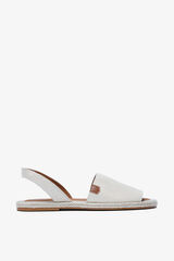 Popa Razo Boreal flat sandal printed