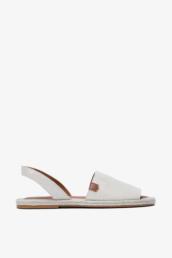 Popa Razo Boreal flat sandal printed