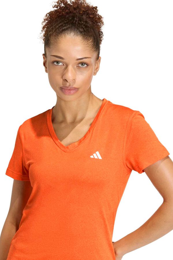 Adidas Camiseta deportiva pico Essentials naranja